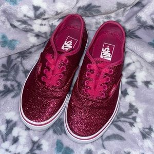 Glitter Pink Vans